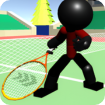 3D Stickman Tennis