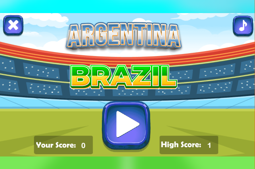 Brazil vs Argentina Soccer Challenge