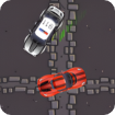 Crazy Driver Police Run